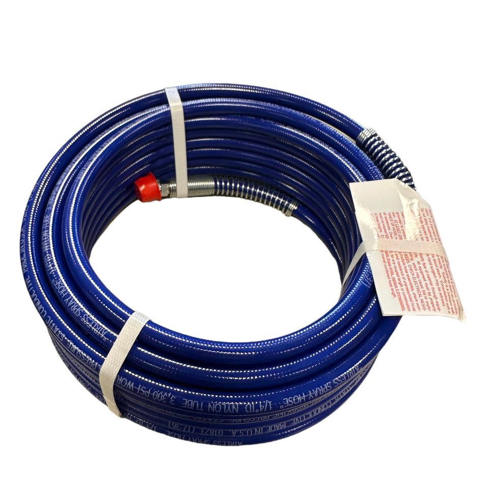 50' x 1/4" Airless Hose Assy, 3300 PSI