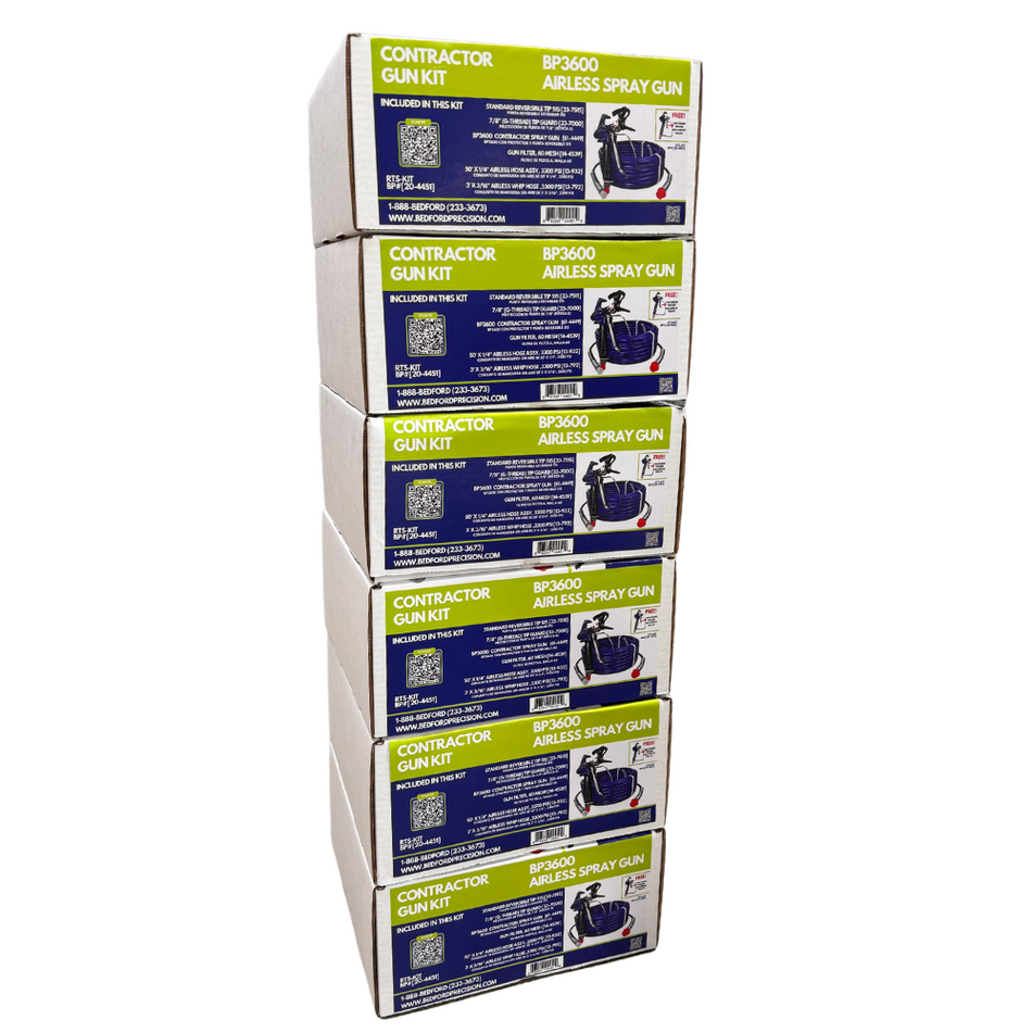 BP3600 (4 Finger) Ready to Spray Kit,6pk