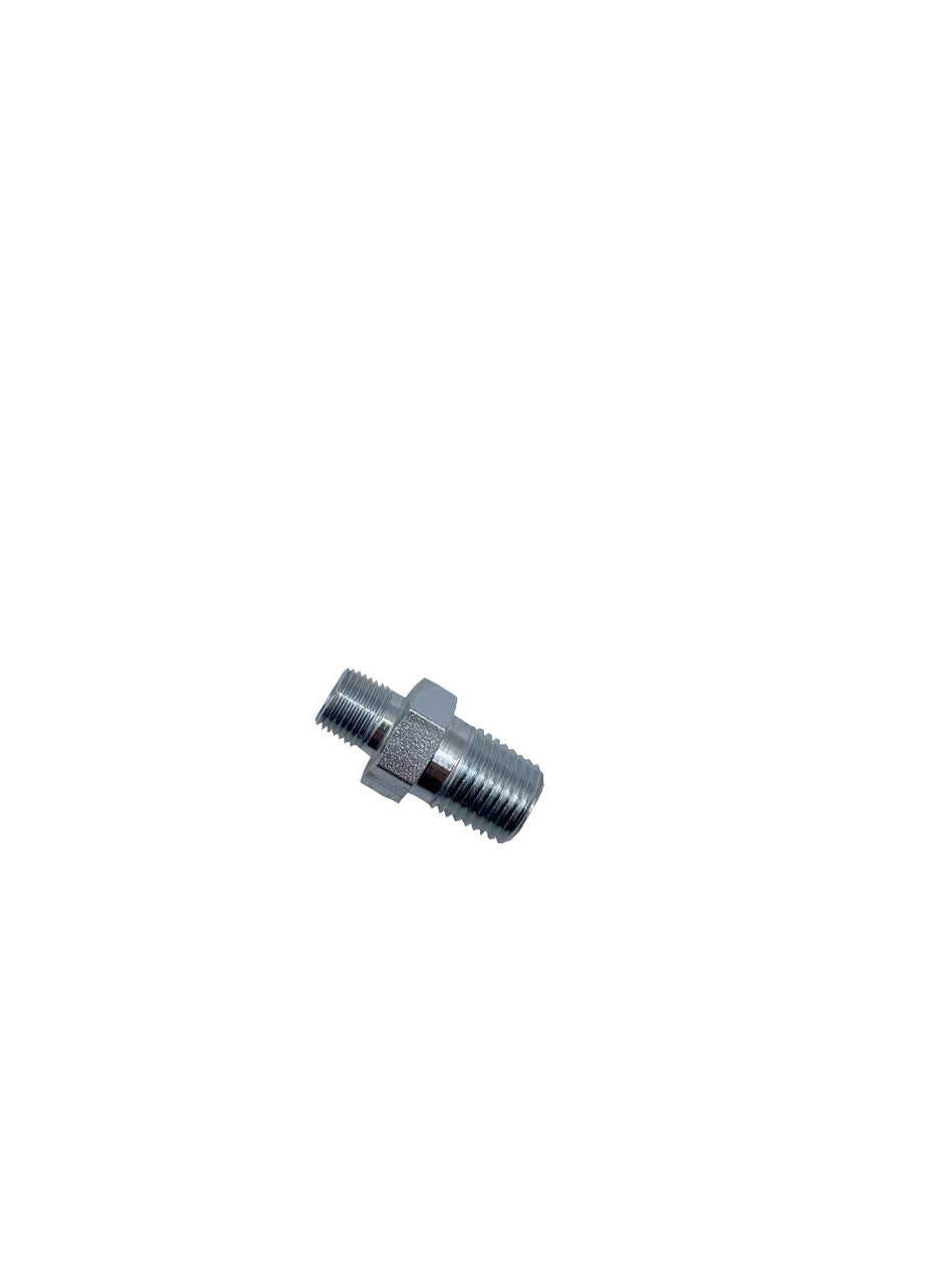 Nipple, 1/8" NPT x 1/4" NPT