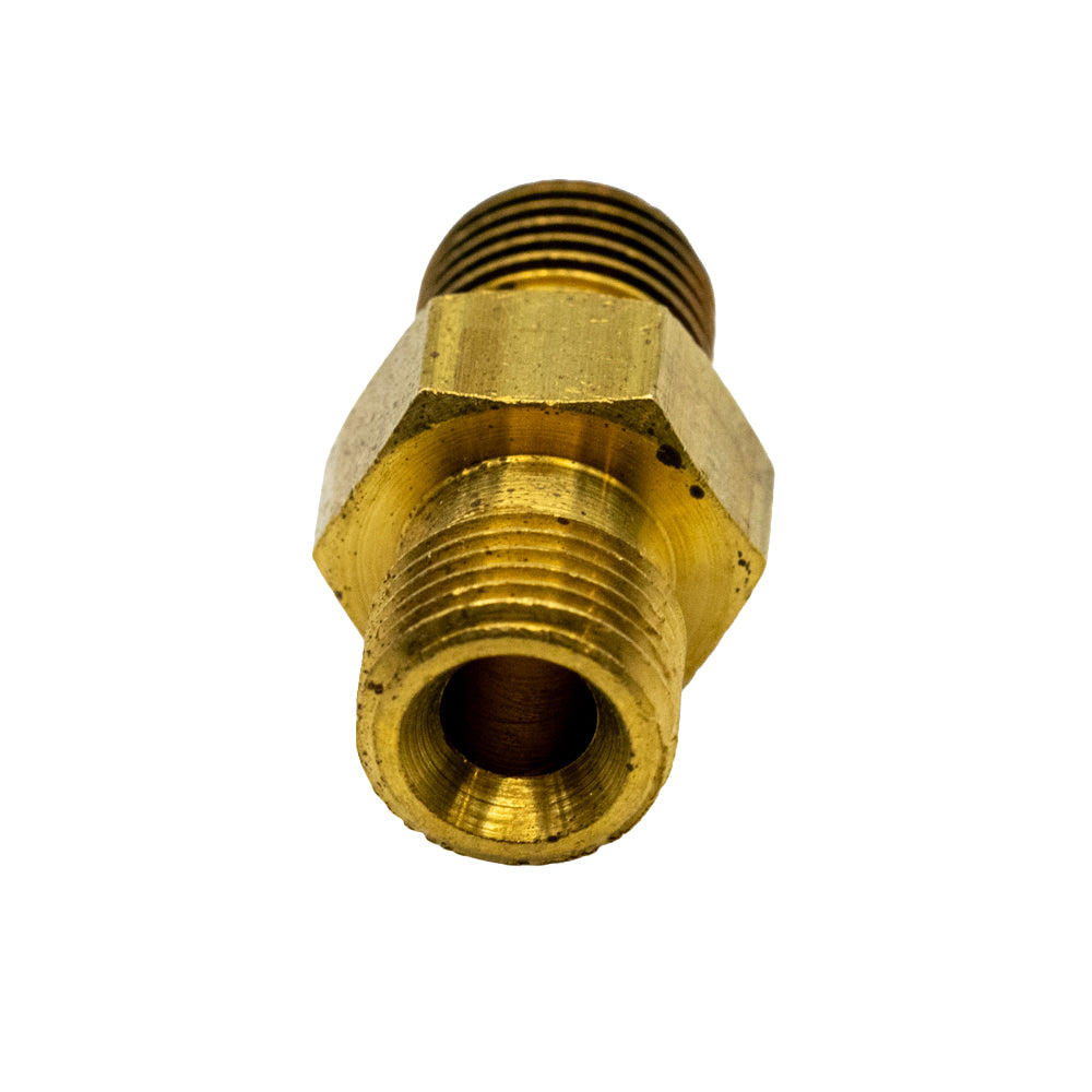Brass Nipple 1/8" NPS x 1/8" NPS