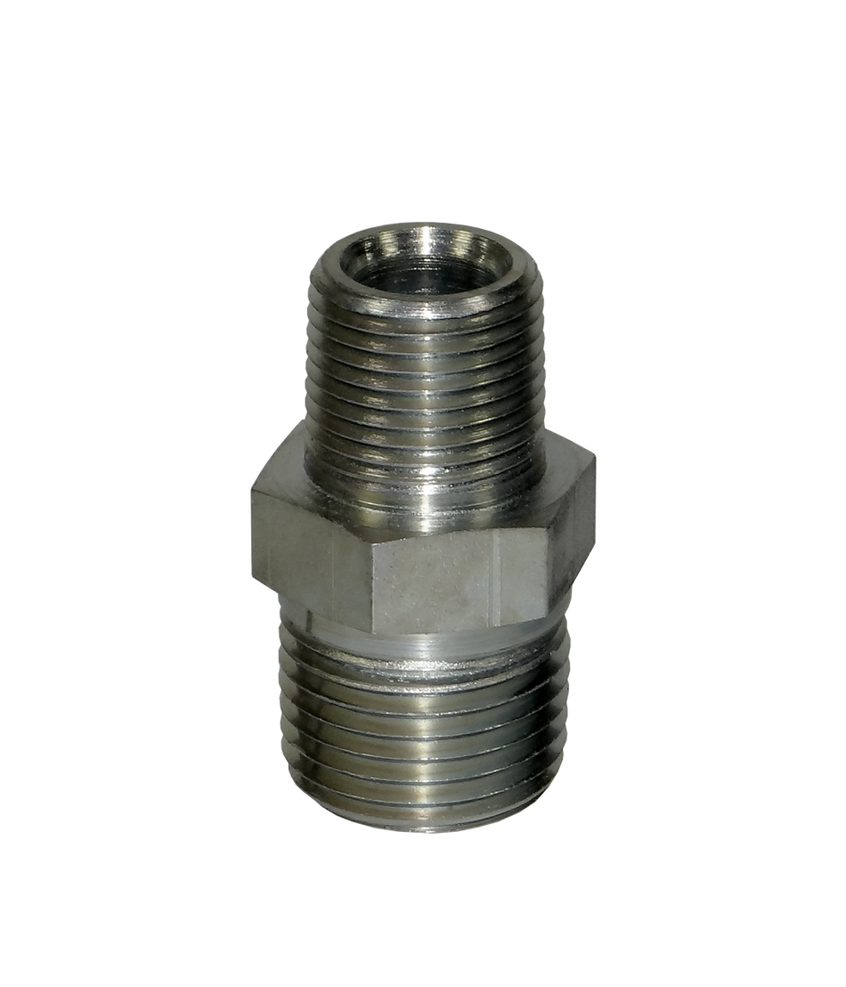 Nipple 3/8" NPT x 1/2" NPT
