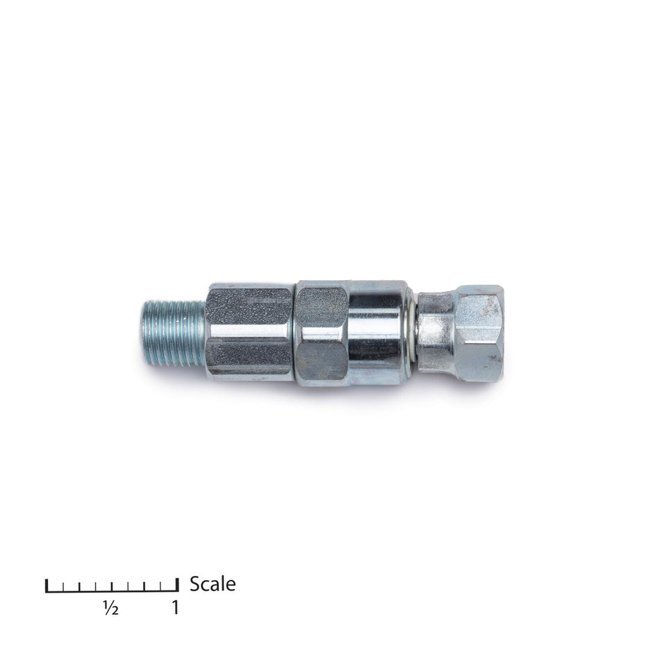 1/4" Live Swivel,3600 PSI,Leather Packed