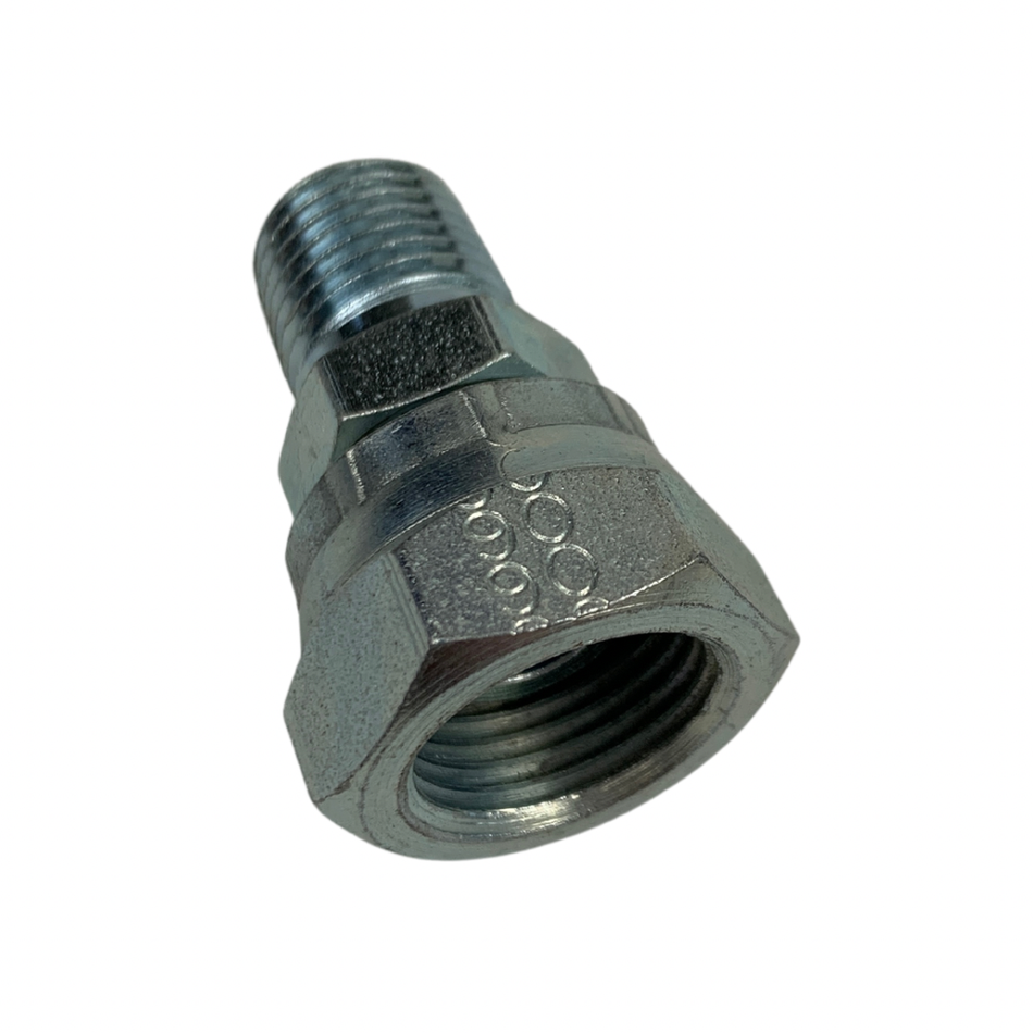 Adaptador giratorio de 3/8" NPT(m) x 1/4" NPS(h)