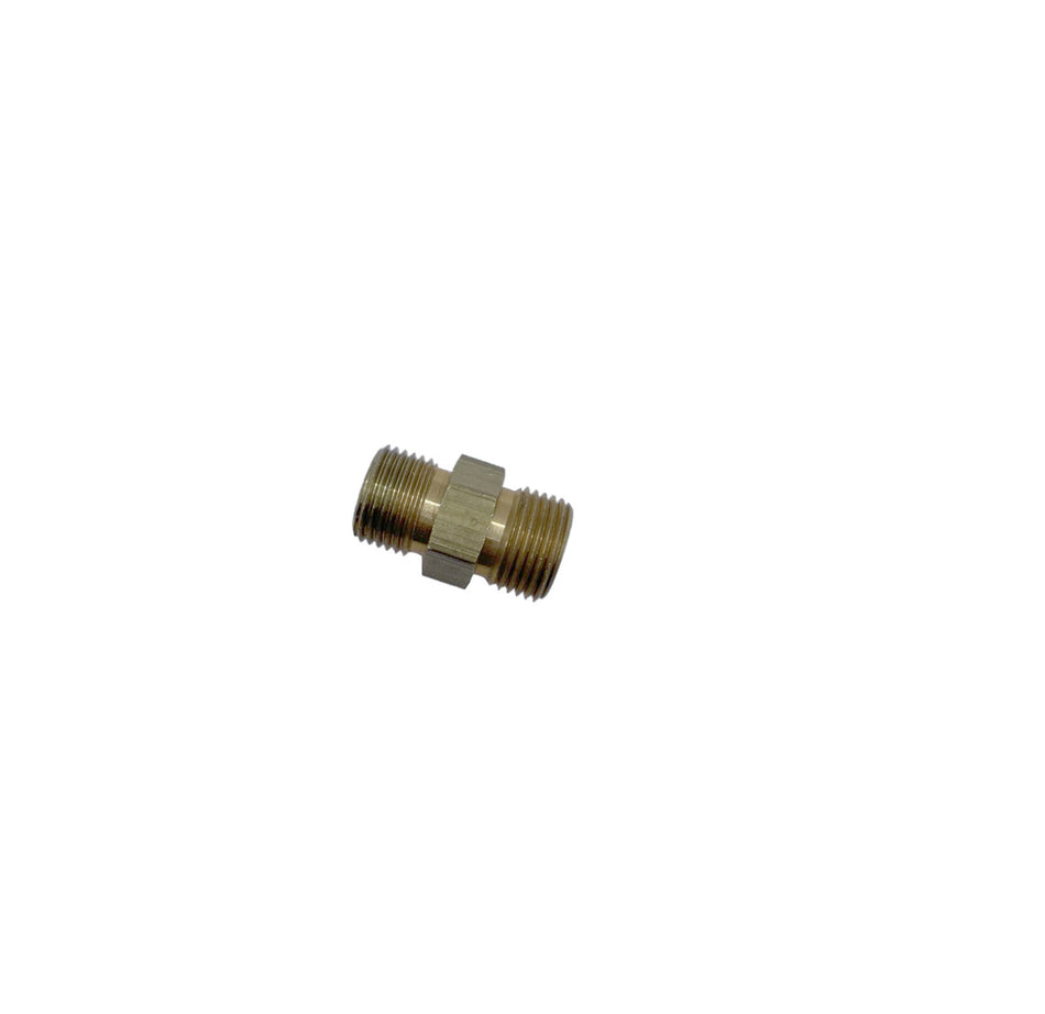 Brass Nipple 3/8" NPS x 5/8"-18