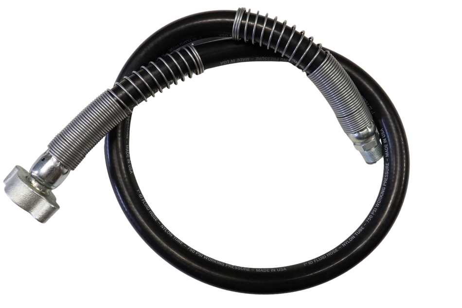 Suction hose, 1"npt(m)xquick connect,6ft