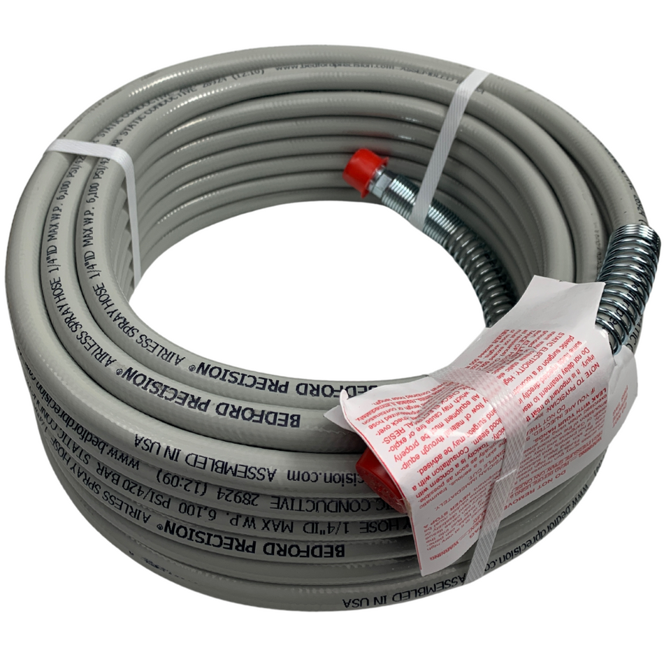 Airless Hose Assy, 50’ x �” 6100PSI