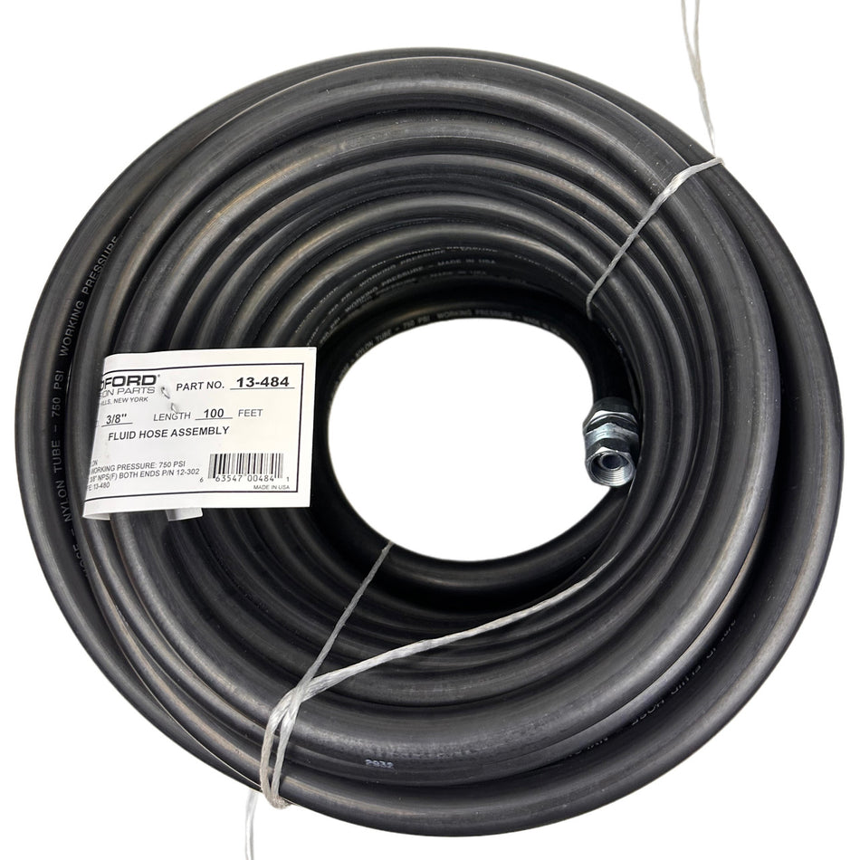 100' x 3/8" Fluid Hose Assembly