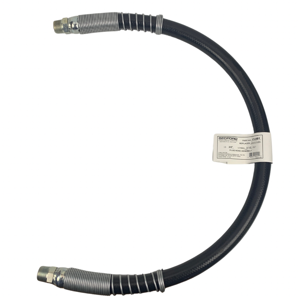3-1/2' x 3/4" Suction Hose Assembly