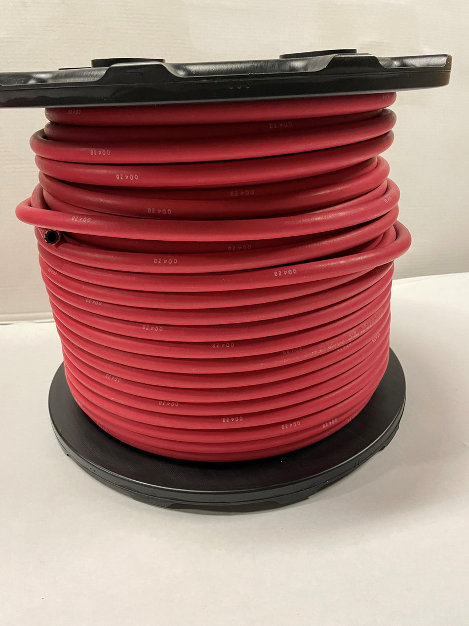5/16" Red Smooth Air Hose, Reel, 250 PSI