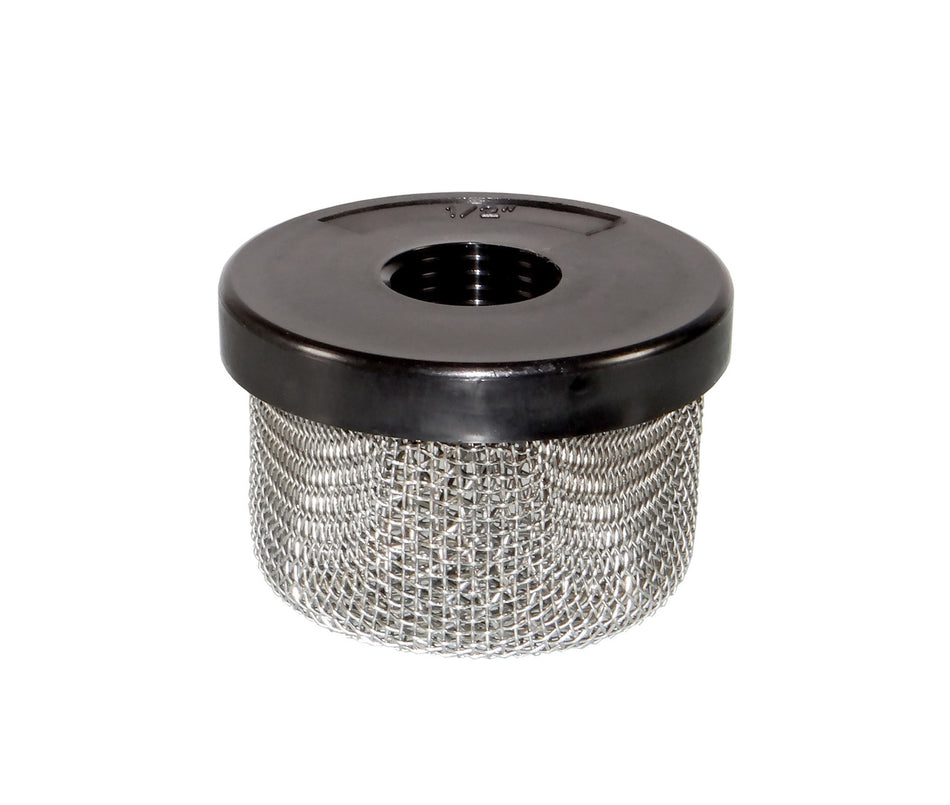 Inlet Strainer - 1/2" NPT (Nylon Cap)