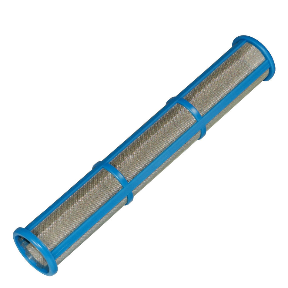 Outlet Filter, 100 Mesh, Long, Blue