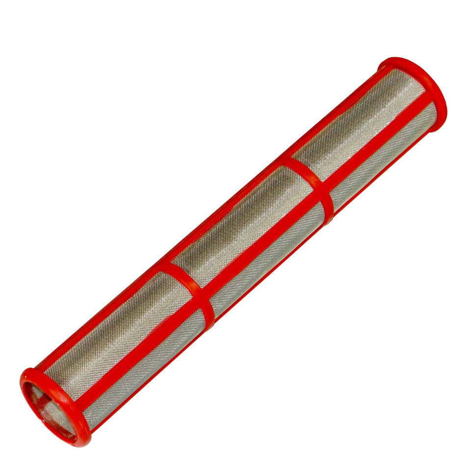 Outlet Filter, 200 Mesh, Long, Red