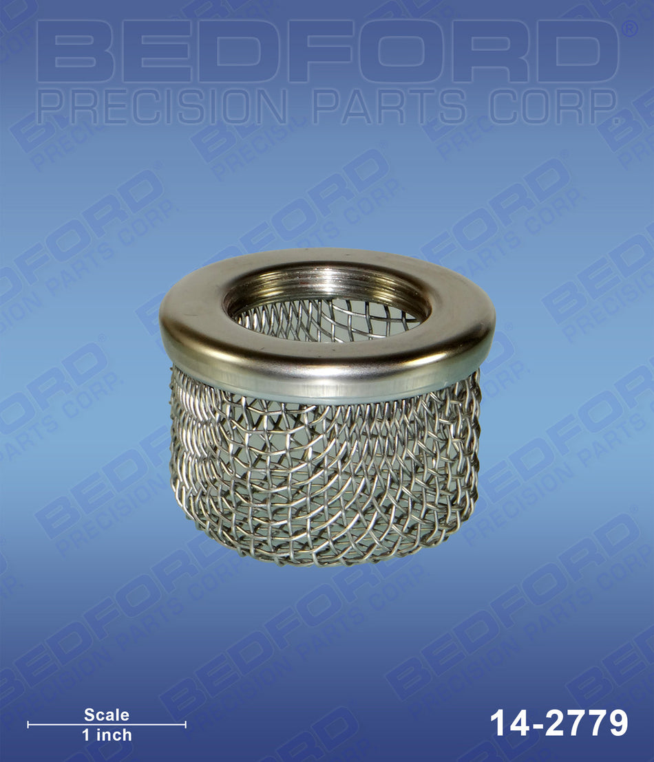 Inlet Strainer,1" NPT,8 Mesh