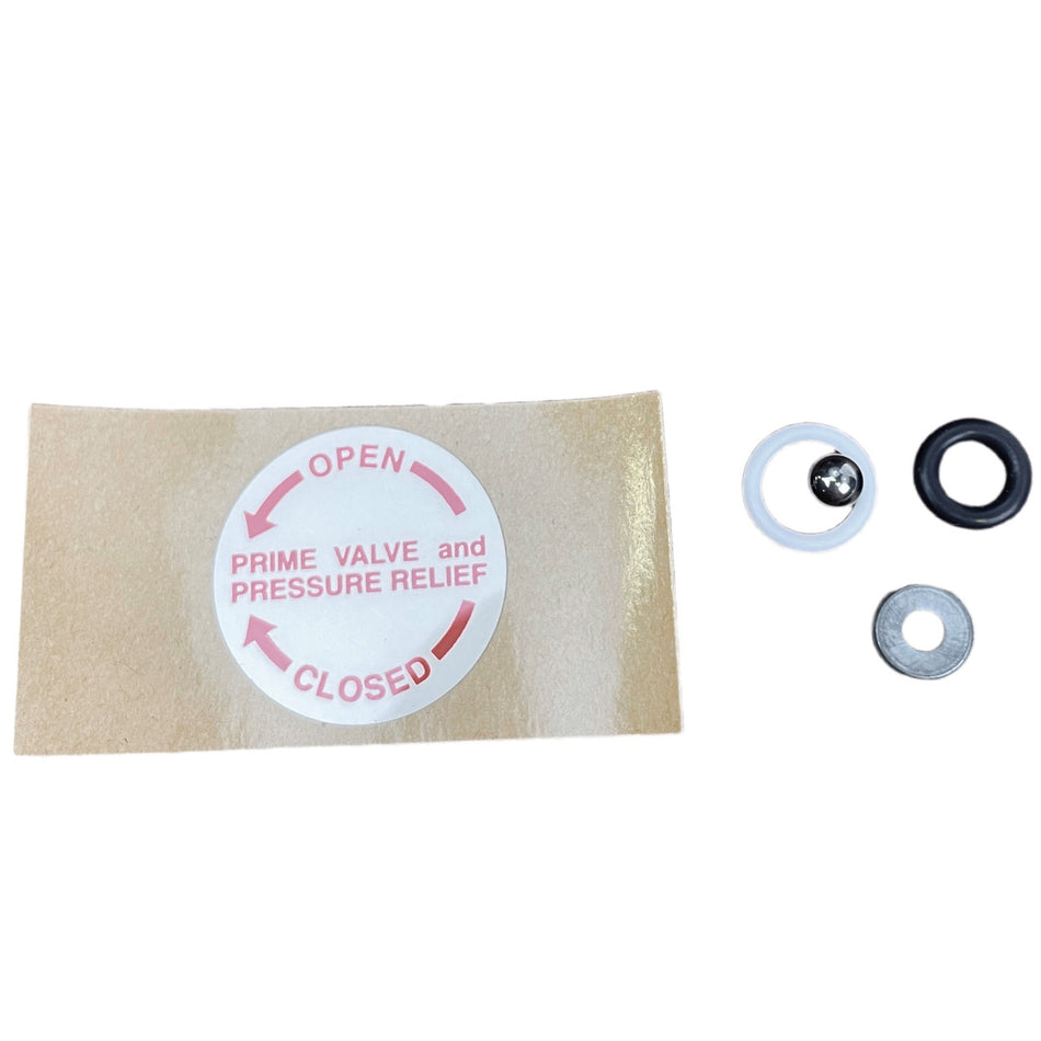 Kit - Prime & Pressure Relief Valve