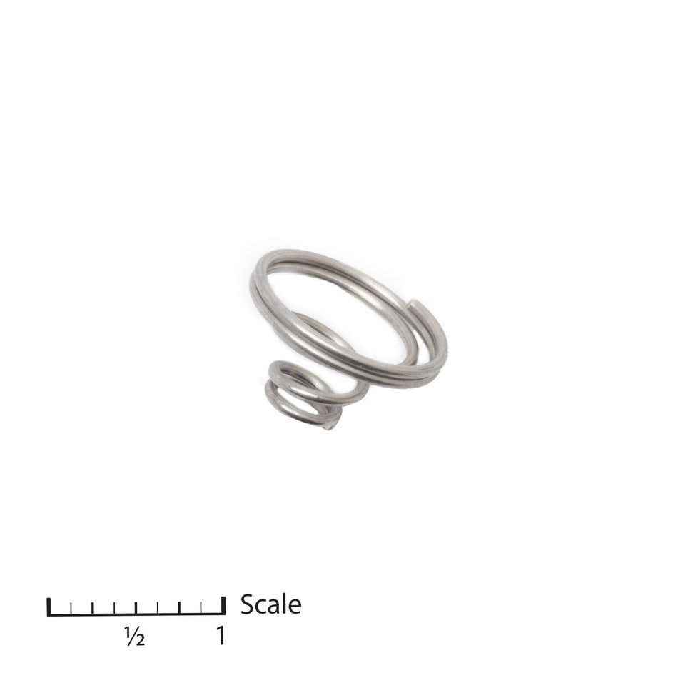 Resorte, filtro de salida del colector