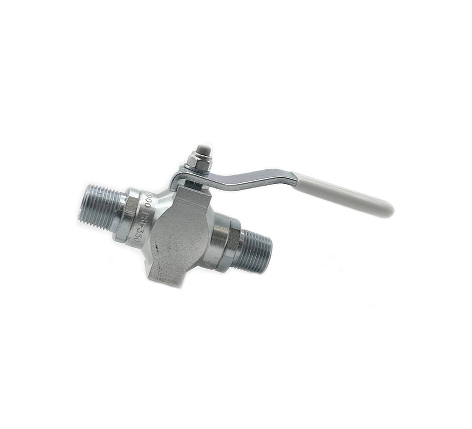 3/8" NPT x 3/8" NPT Ball Valve (Teflon)