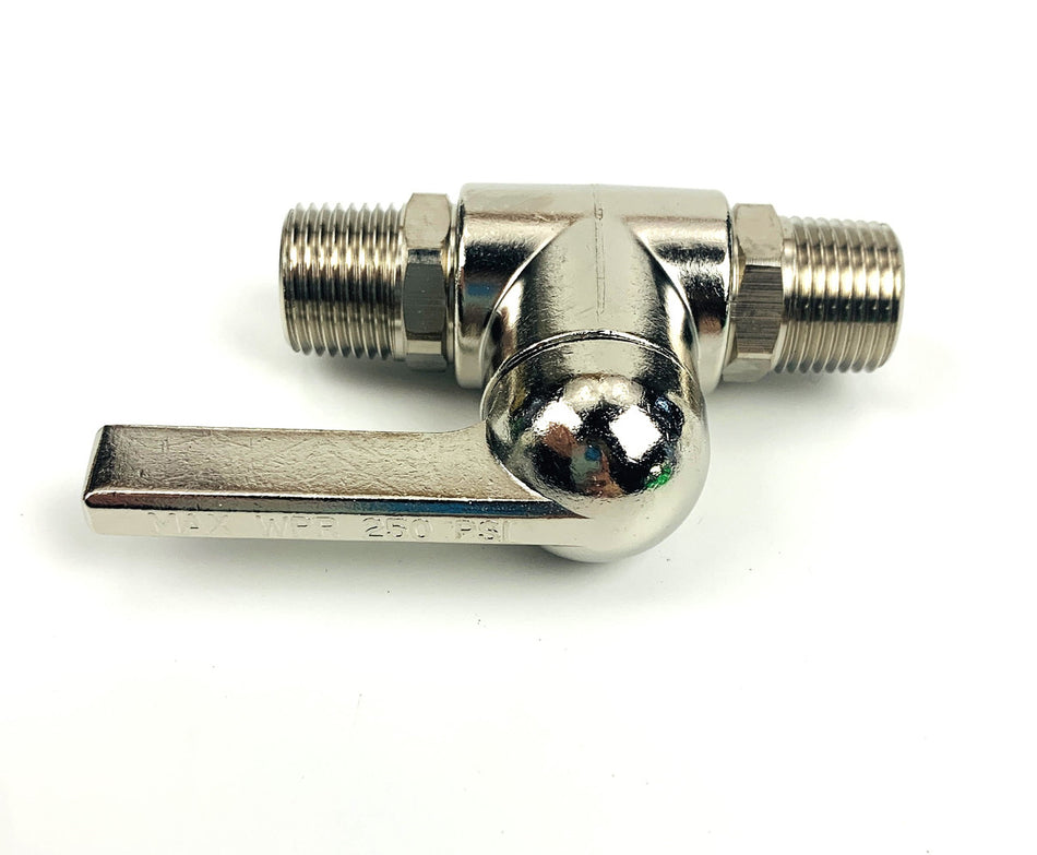 Válvula de bola, 3/8" NPT x 3/8" NPT, 250 PSI