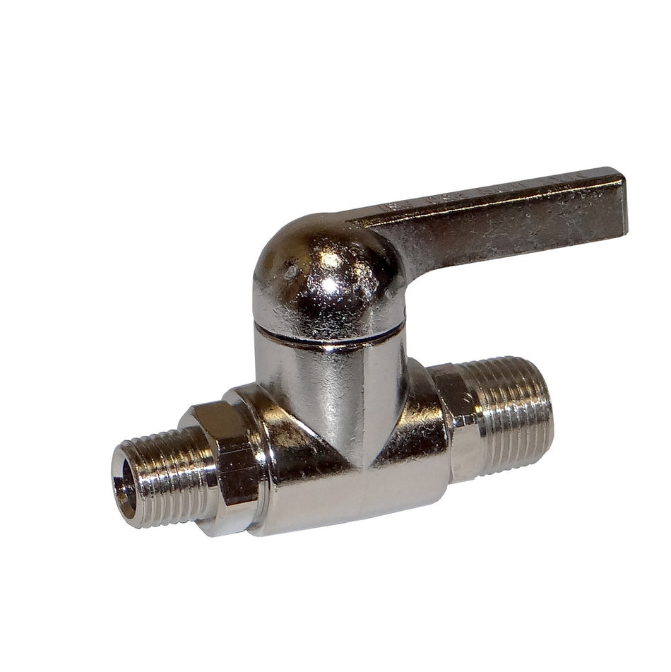 Válvula de bola, 1/4" NPT x 3/8" NPT, 250 PSI