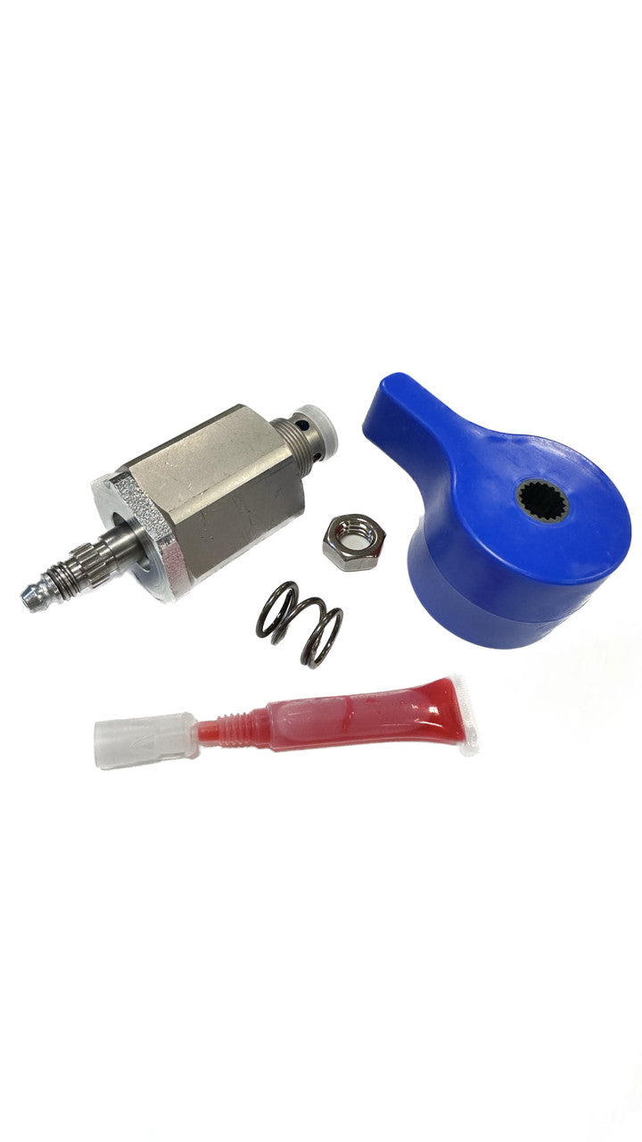 Válvula de drenaje, resina