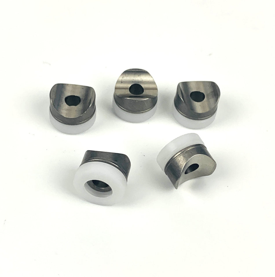 Asiento y sello de punta reversible, paquete de 5