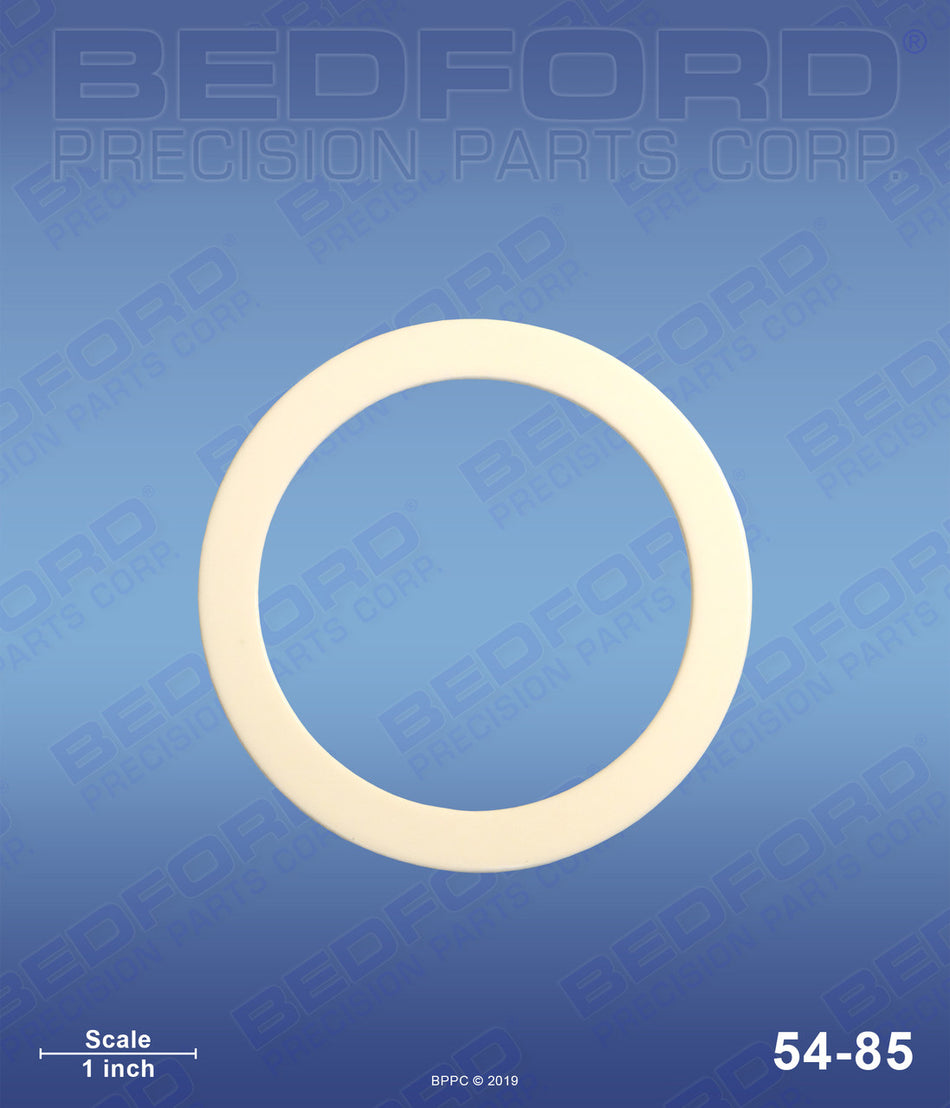 Cup Gasket, White Plastic