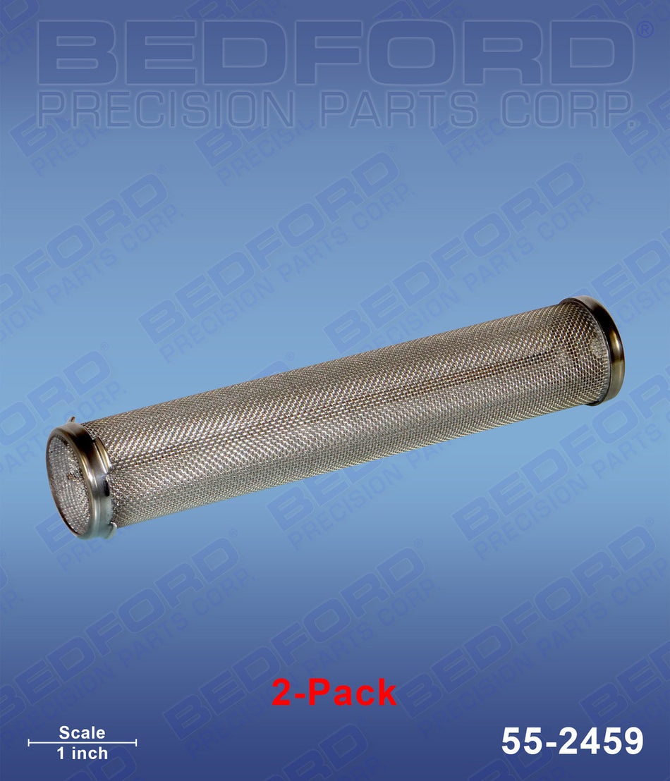 Strainers(2)Manifold Filter,30 Mesh,Long