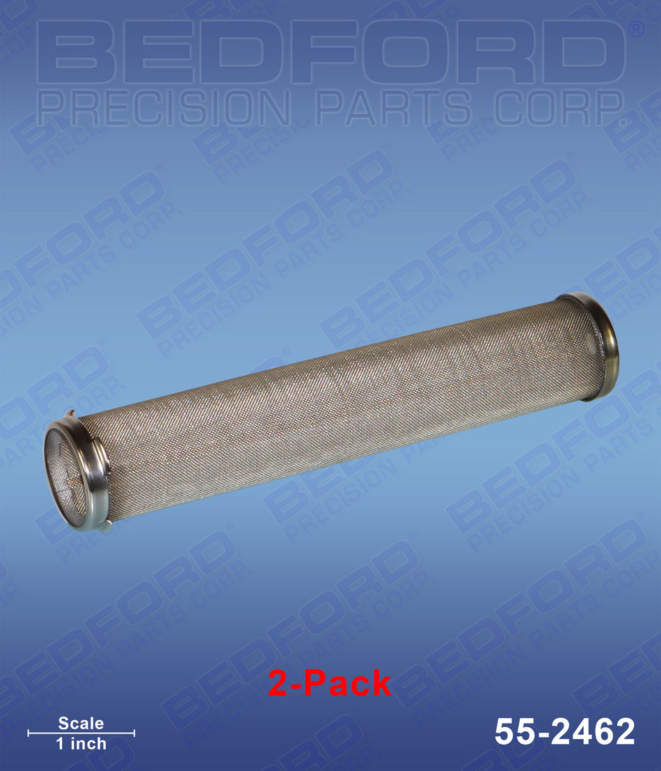 Strainers(2)Manifold Filter,60 Mesh,Long