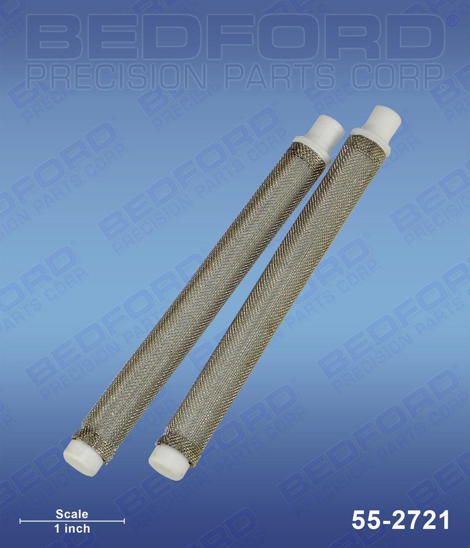 Gun Filters 50 Mesh, White, Medium(2-Pk)