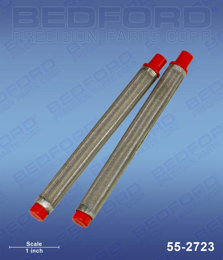 Gun Filters,200 Mesh,Red,Extra-Fine 2-Pk