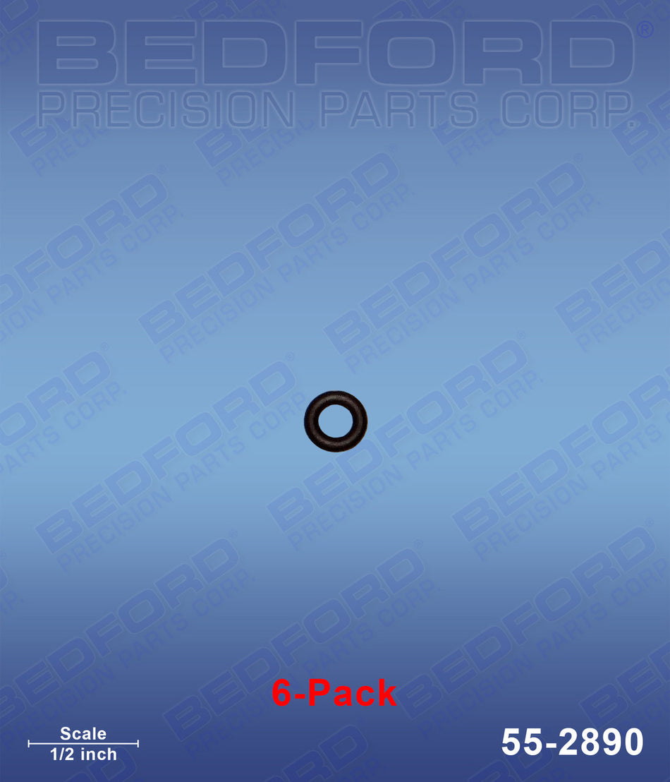 O-Rings, Solvent Resistant (6-Pack)