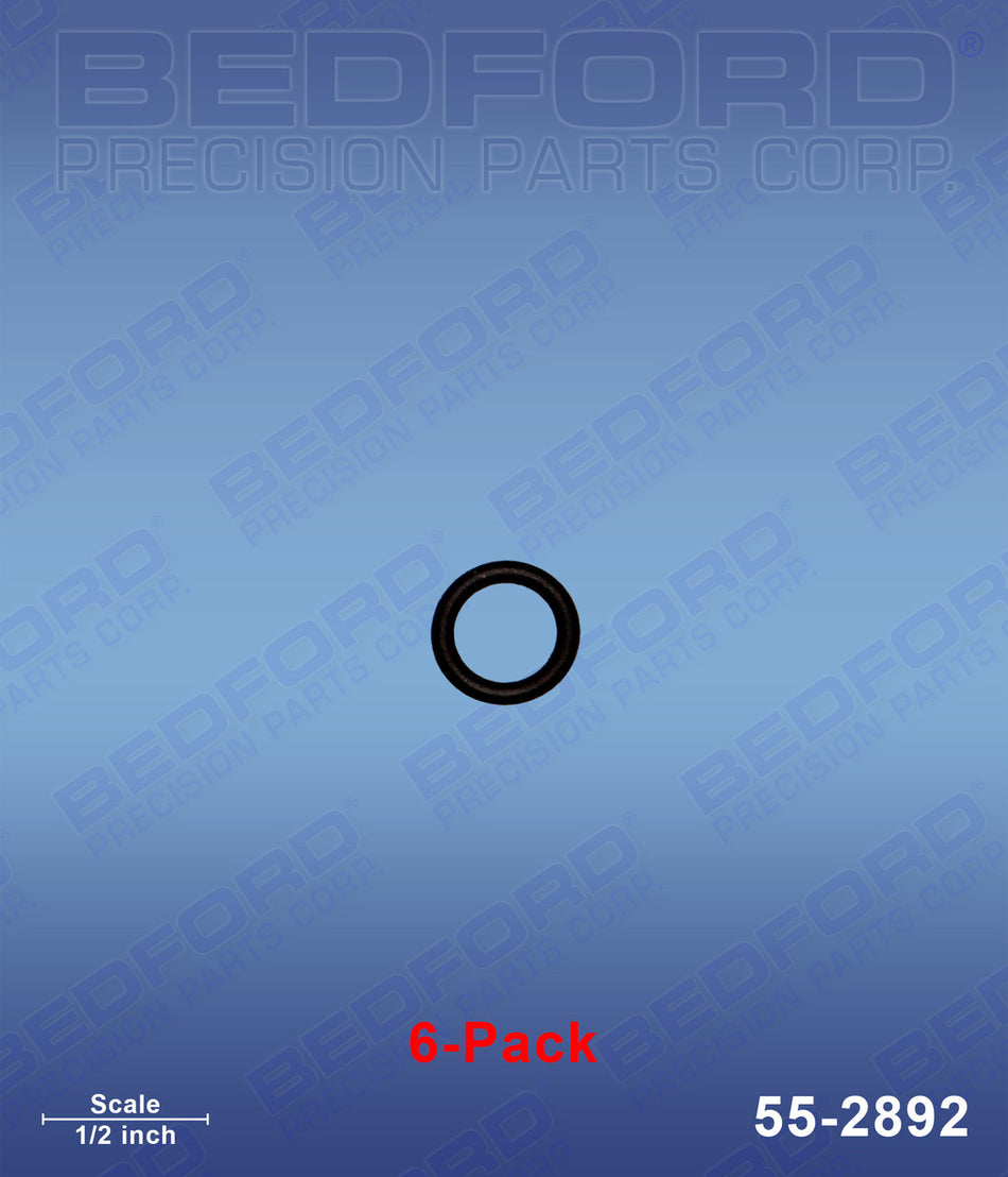 O-Rings, Solvent Resistant (6-Pack)