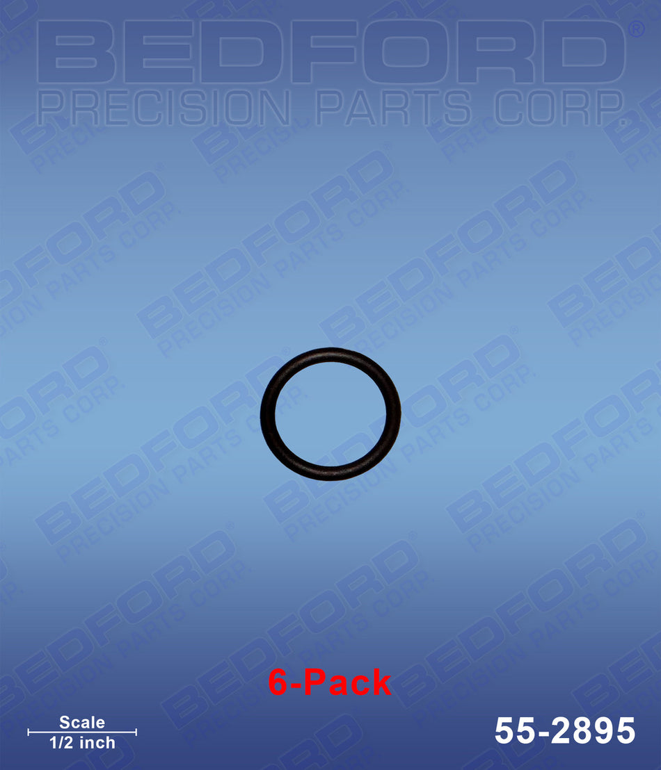 O-Rings, Solvent Resistant (6-Pack)