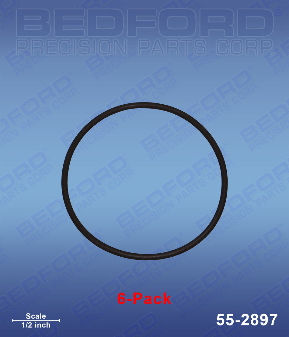 O-Rings, Solvent Resistant (6-Pack)