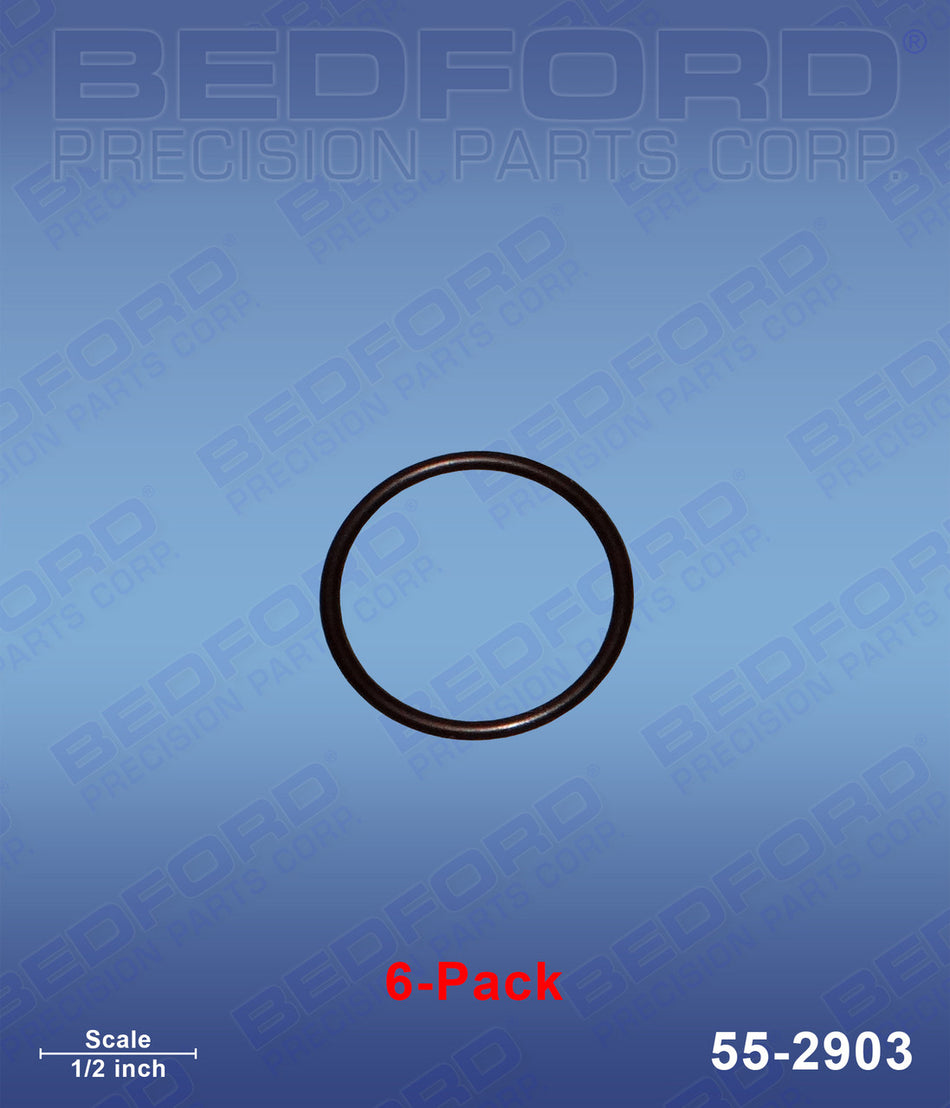 O-Rings, Solvent Resistant (6-Pack)