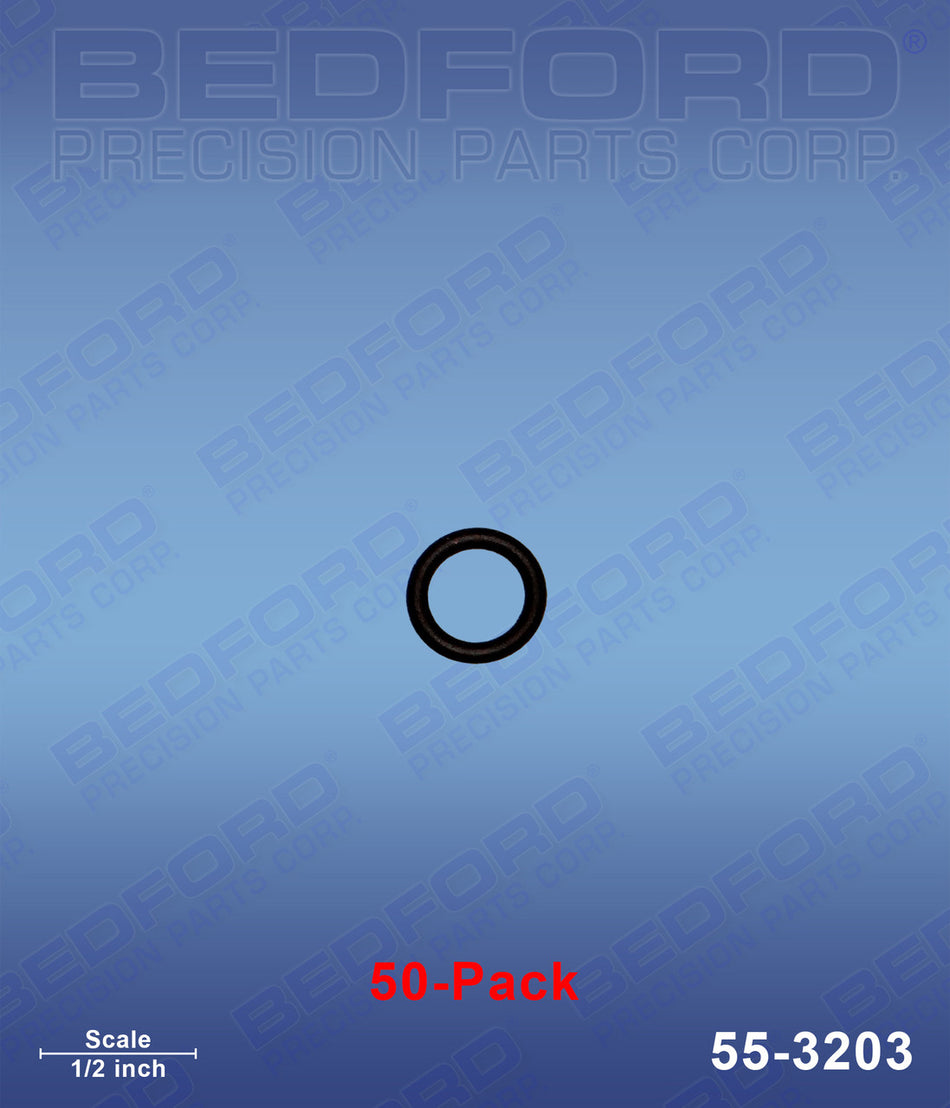 O-Rings,Solvent Resistant,50-Pack