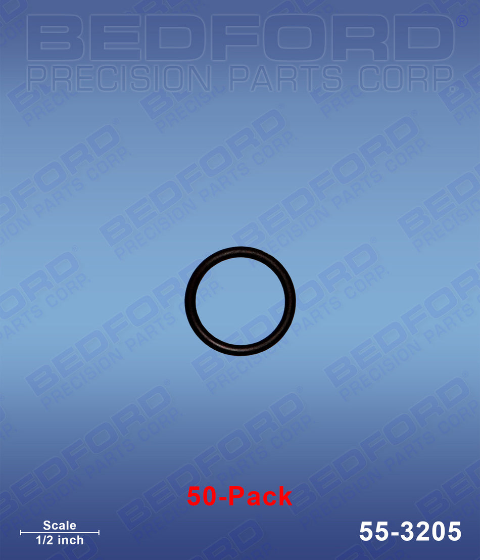O-Rings,Solvent Resistant,50-Pack