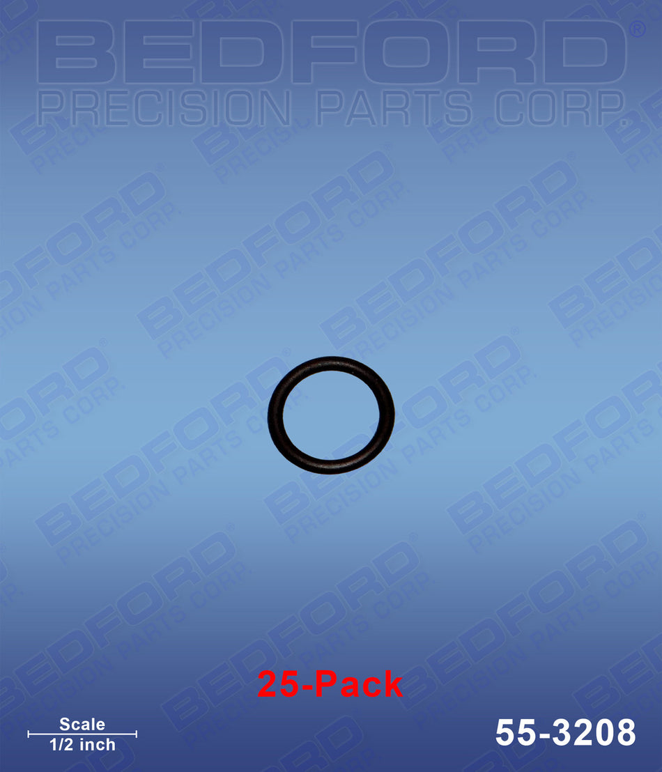 O-Rings,Solvent Resistant,25-Pack