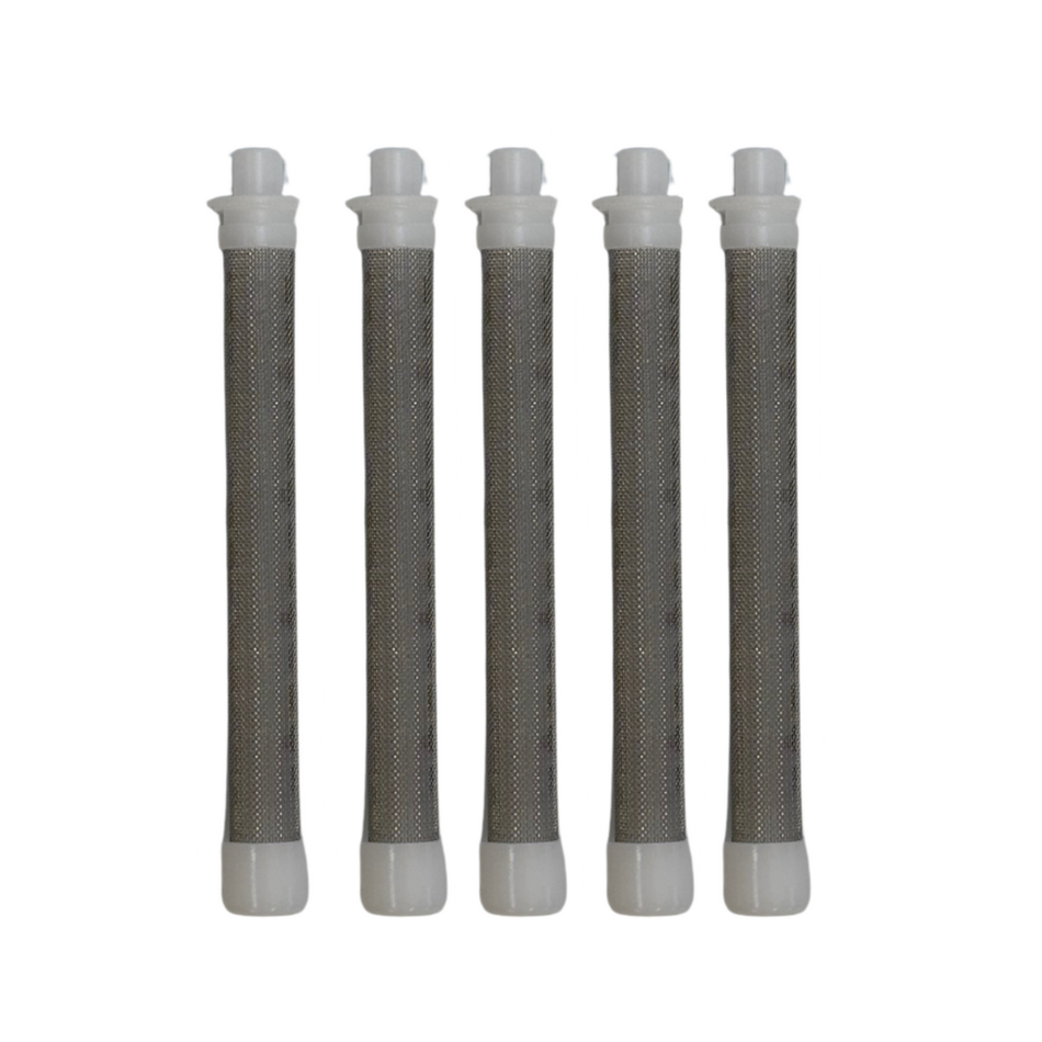 Gun filter, 60 Mesh (White), 5-pack