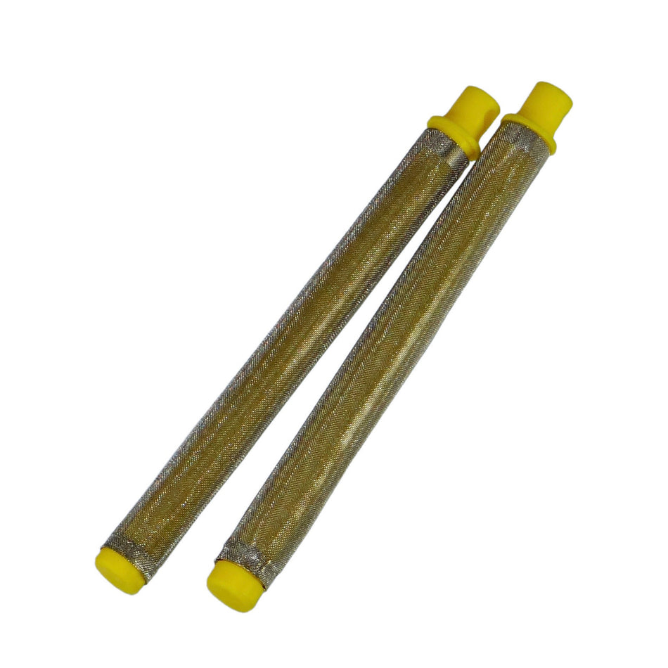 Gun Filters, 2-pack, Yellow, 100 Mesh