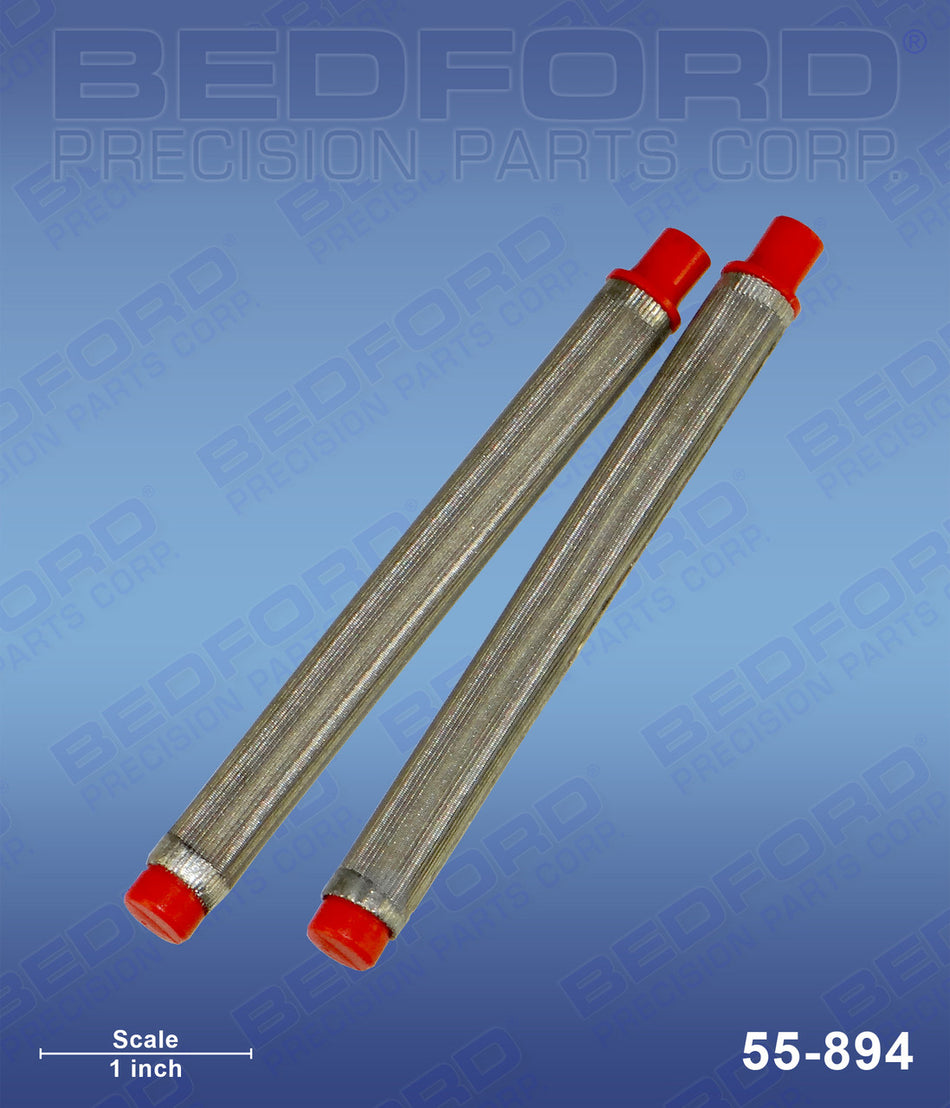 Gun Filters, 2-pack, Red, 180 Mesh