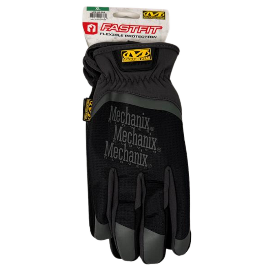 FastFit Black Gloves, XLarge