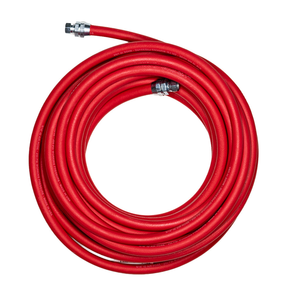 50' x 5/16" Air Hose Assembly (Smooth) — Bedford 13-355